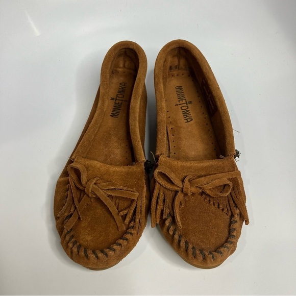 Minnetonka Kitty suede moccasins size 6 - Picture 3 of 10